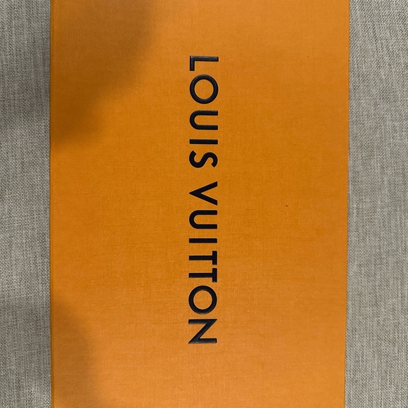 Original Louis Vuitton Shawl Greige - Picture 6 of 10